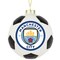 Tree Buddees x Manchester City F.C. Official Football Club Bauble Limited Edition Christmas Ornament - Glass Soccer Ball